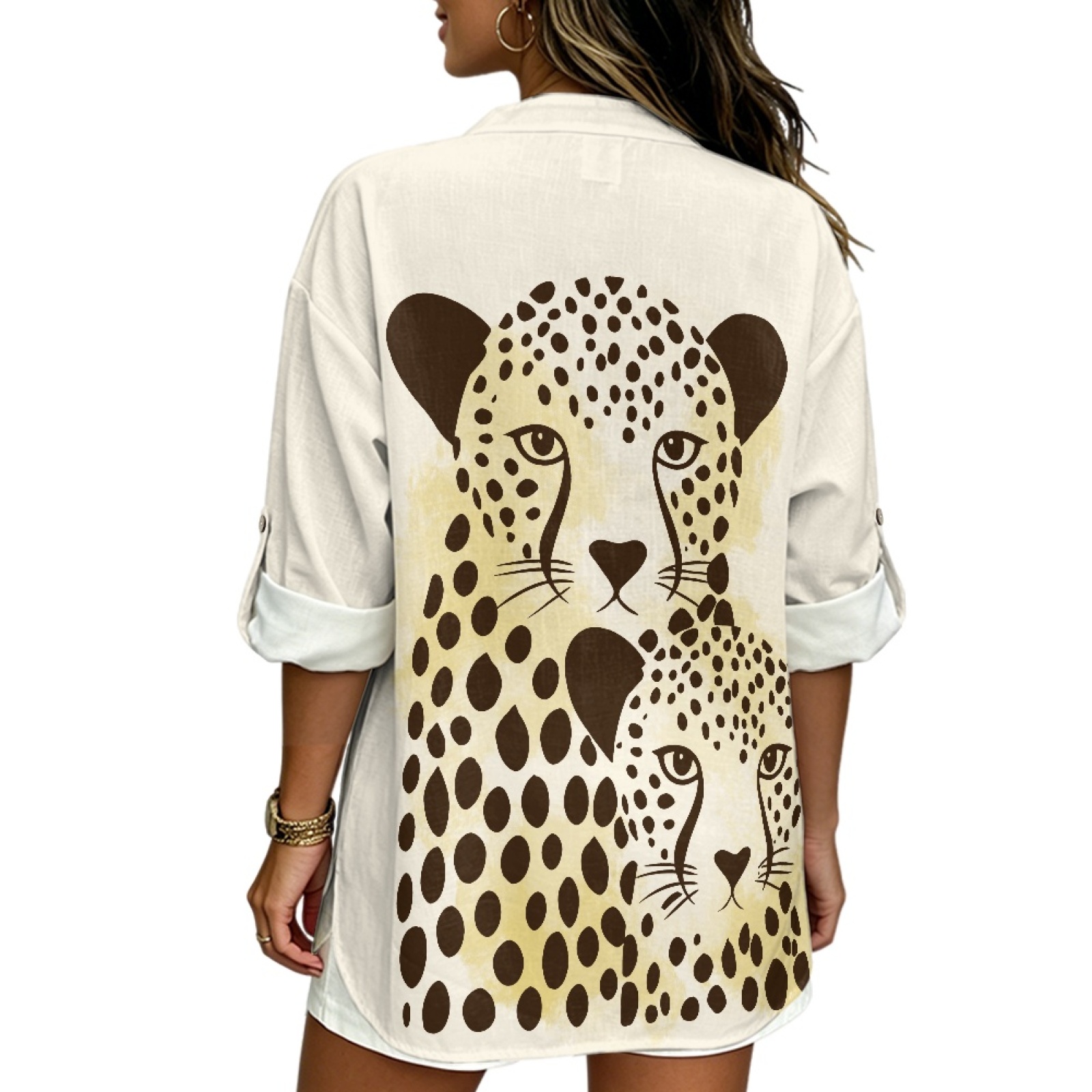 S&S Watches & Jewelry Ho Chi Minh - PENSTROLL Blusas Casuales Estilo Lino con