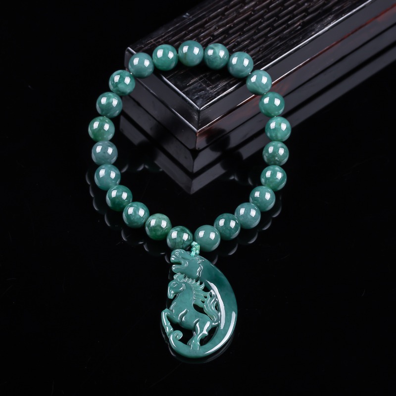 Pulsera de Jadeíta Natural Azu - Jewelry & Watches Spółka Z Ograniczoną Odpowiedzialnością Sp Z Oo reseña y precio