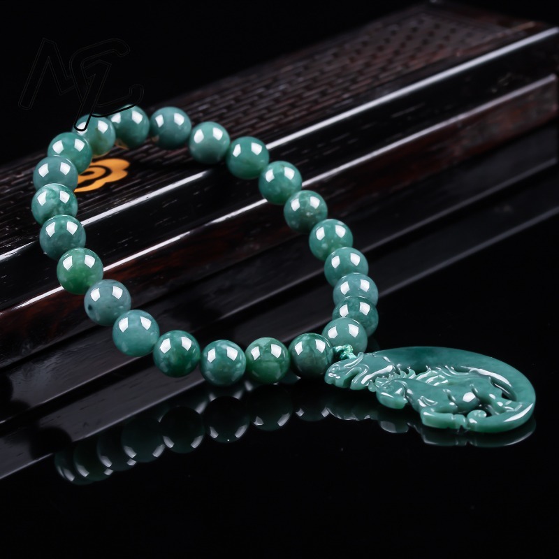 Pulsera de Jadeíta Natural Azu - Jewelry & Watches Spółka Z Ograniczoną Odpowiedzialnością Sp Z Oo reseña y precio