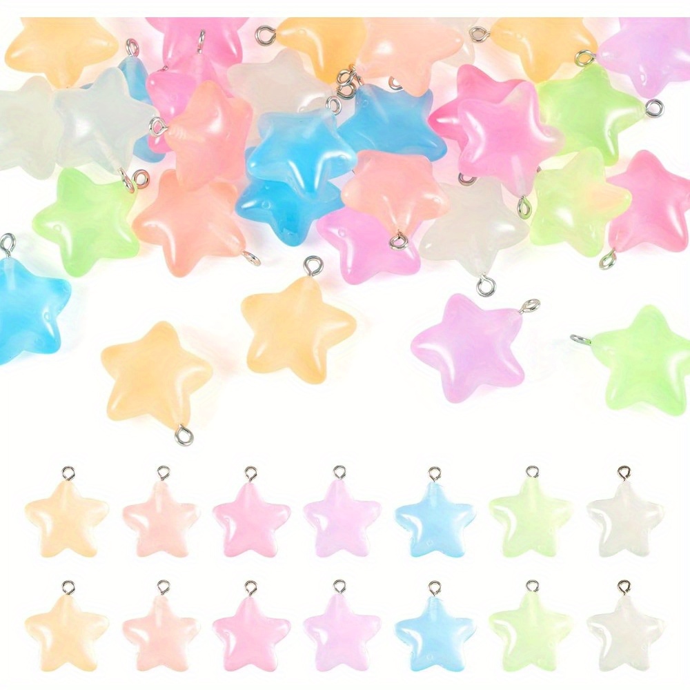6/24/40 Uds. Colgante de estre - Moon Star Earrings reseña y precio