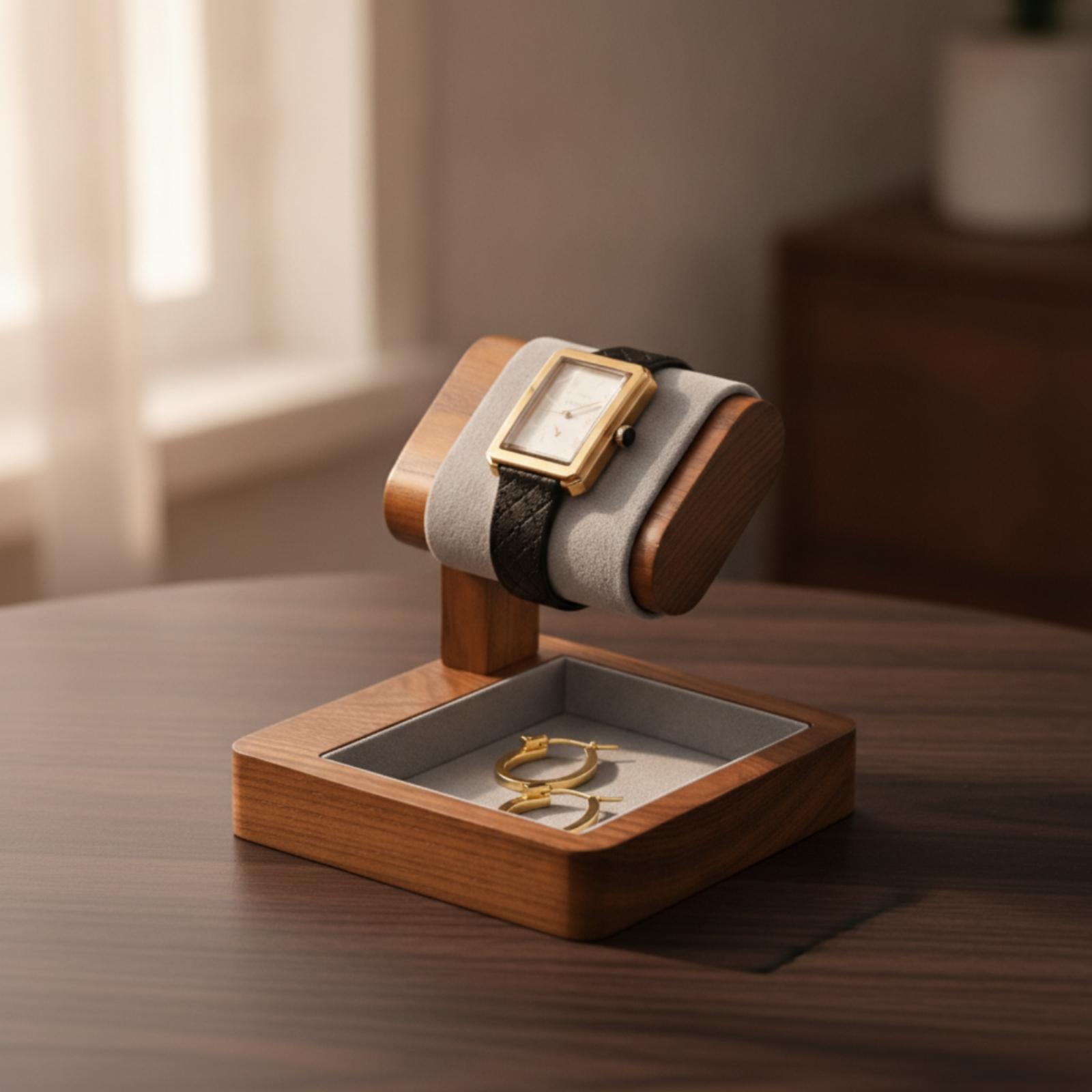 Soporte de Madera Sólida para  - Jewelry And Watches Stores reseña y precio