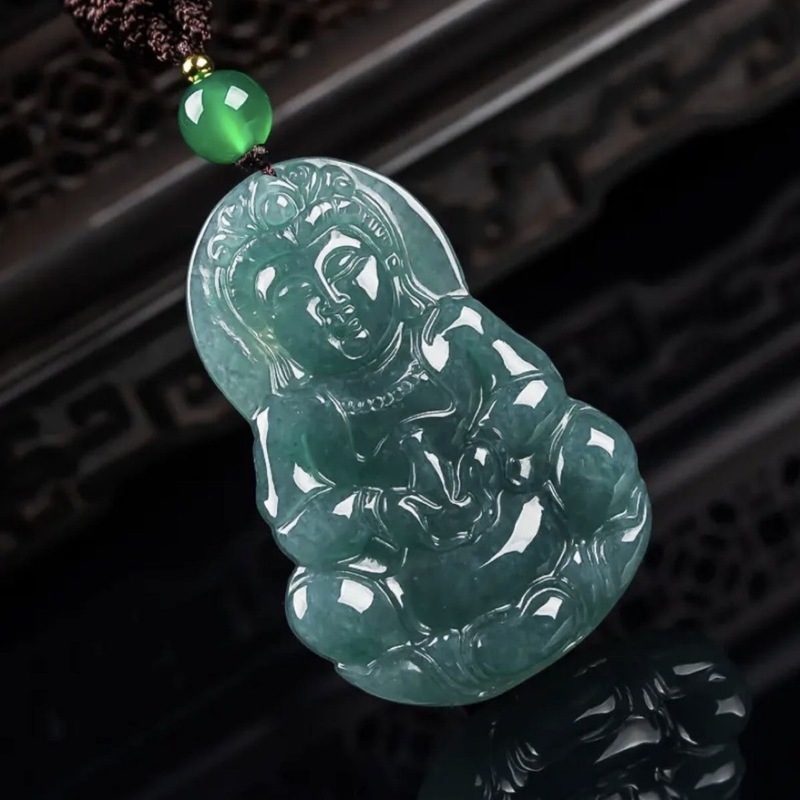 Buda Guanyin genuino de grado  - Jewelry & Watches Spółka Z Ograniczoną Odpowiedzialnością Sp Z Oo reseña y precio