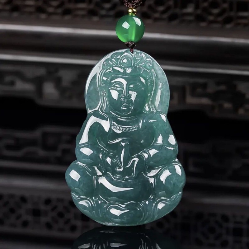 Buda Guanyin genuino de grado  - Jewelry & Watches Spółka Z Ograniczoną Odpowiedzialnością Sp Z Oo reseña y precio