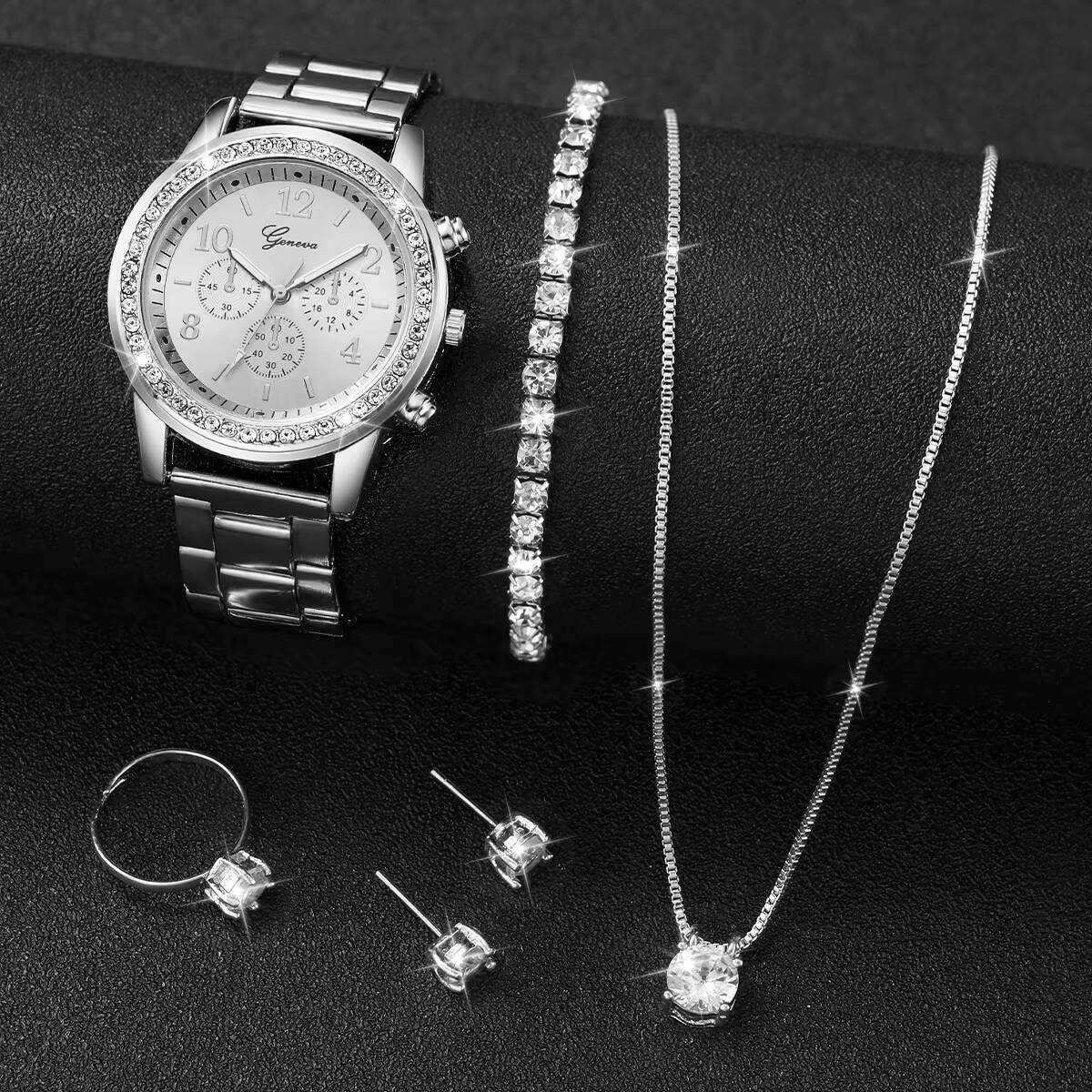 Juego de 6 relojes de pulsera  - Jewelry Watches For Women reseña y precio