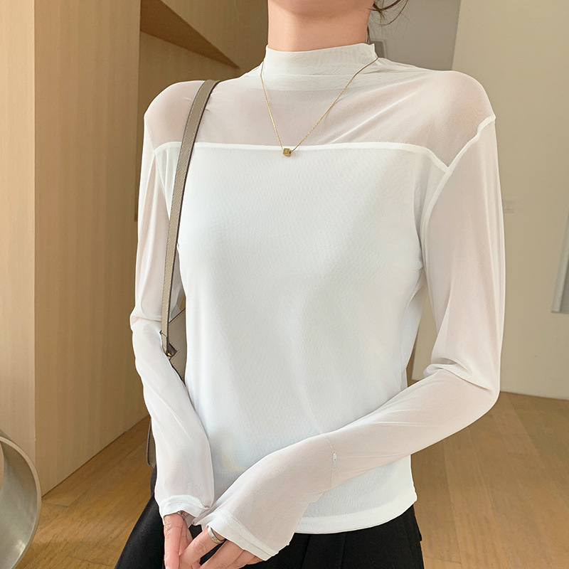 Top de malla transparente negr - S&S Watches & Jewelry Ho Chi Minh reseña y precio