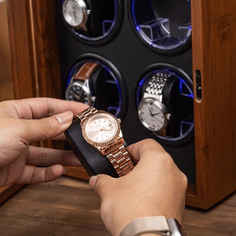 Exhibidor de Relojes Automátic - Jewelry And Watches Stores reseña y precio