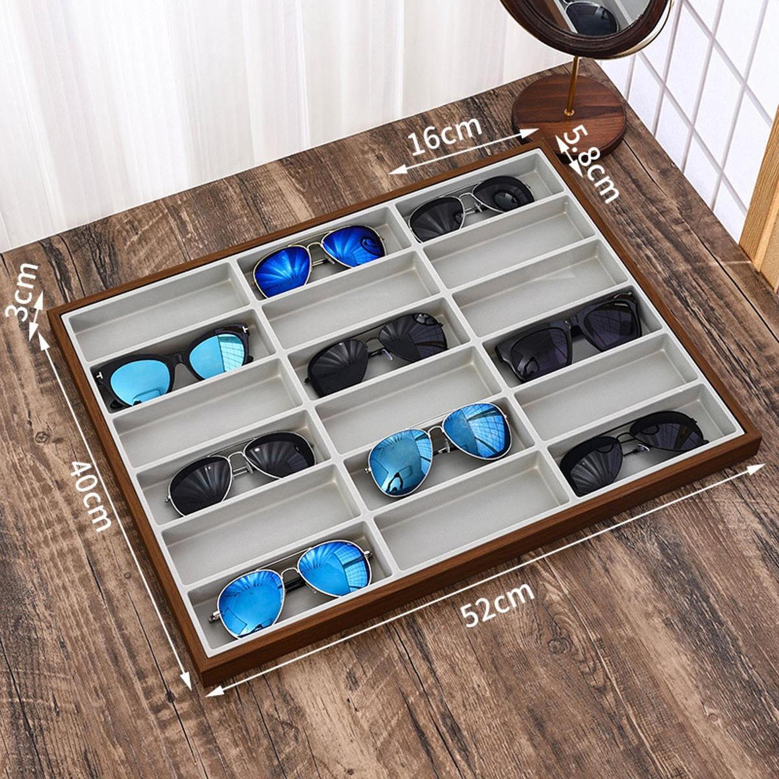 Caja Organizadora de Gafas con - Jewelry Eyewear Watches & Accessories reseña y precio