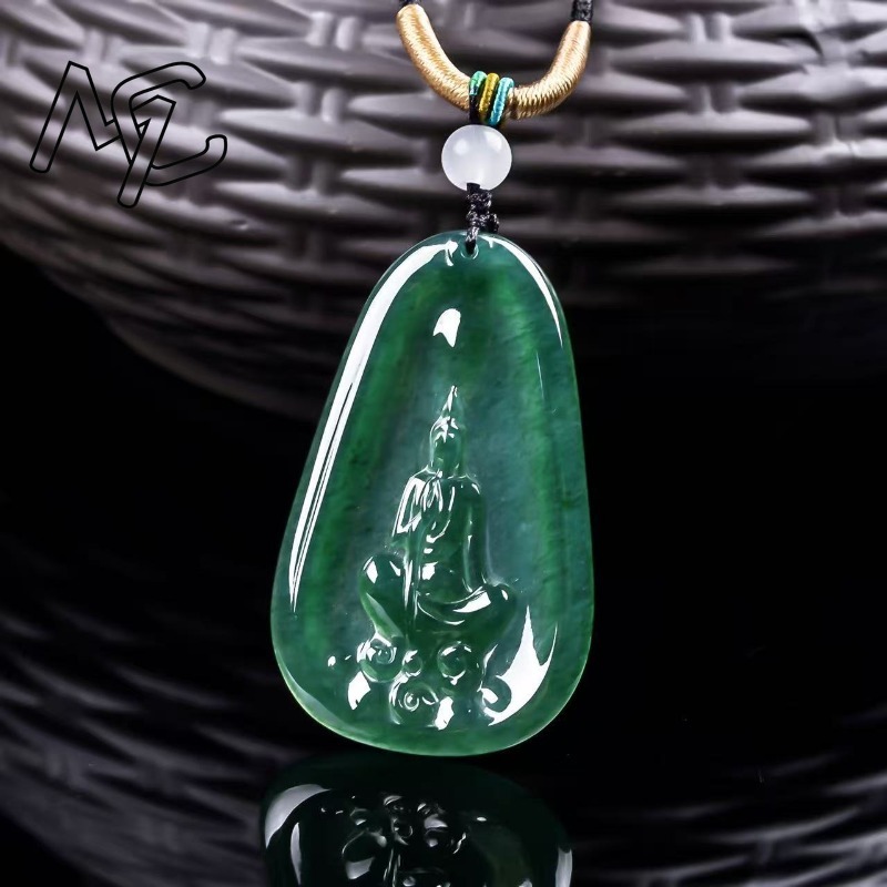 Colgante de Buda de Esmeralda  - Jewelry & Watches Spółka Z Ograniczoną Odpowiedzialnością Sp Z Oo reseña y precio