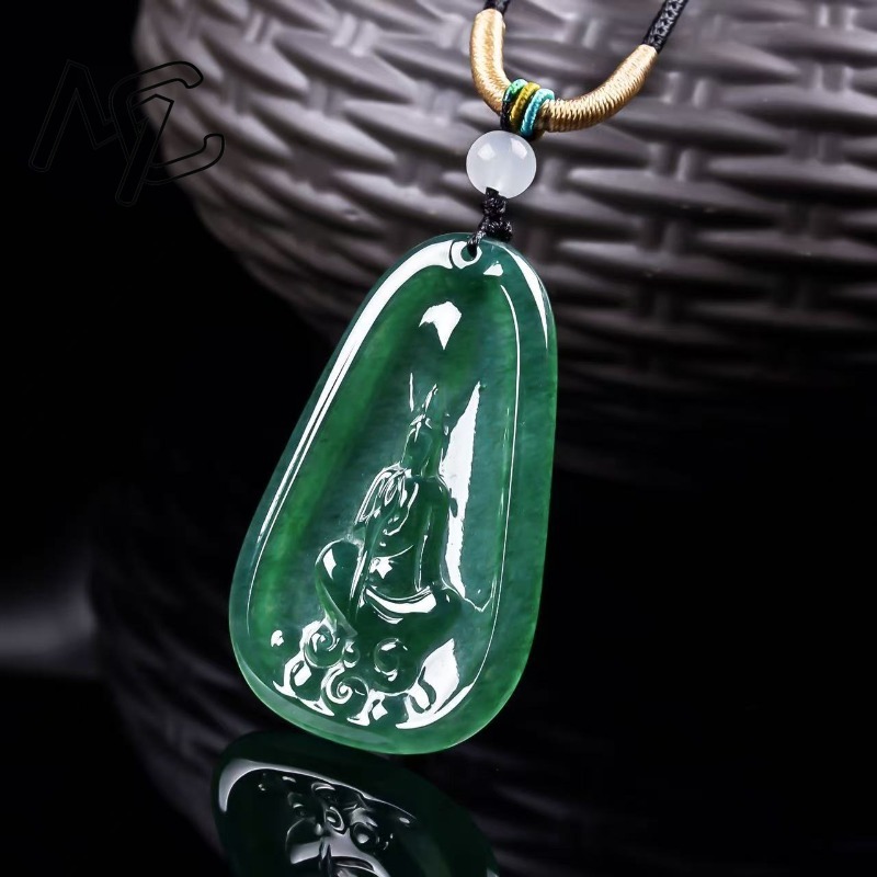 Colgante de Buda de Esmeralda  - Jewelry & Watches Spółka Z Ograniczoną Odpowiedzialnością Sp Z Oo reseña y precio