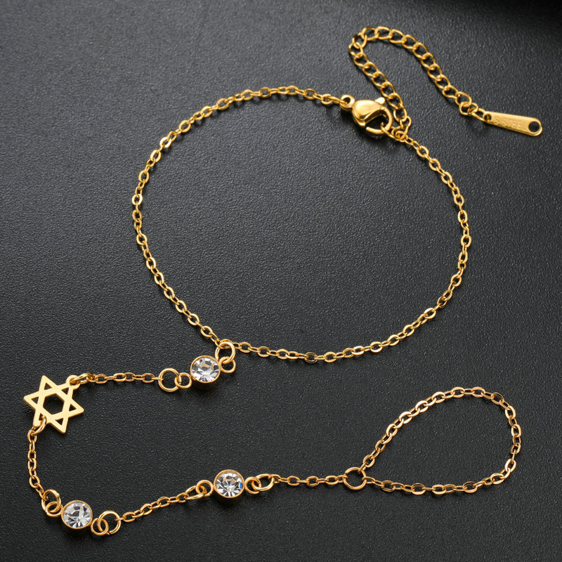 Pulsera de Dedo con Estrella d - Jewelry & Watches Spółka Z Ograniczoną Odpowiedzialnością Sp Z Oo reseña y precio