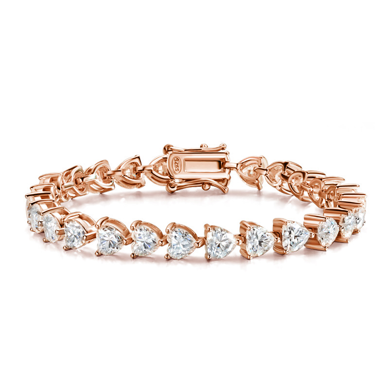 Pulsera de tenis de moissanita - Fine Jewelry Watches Women reseña y precio