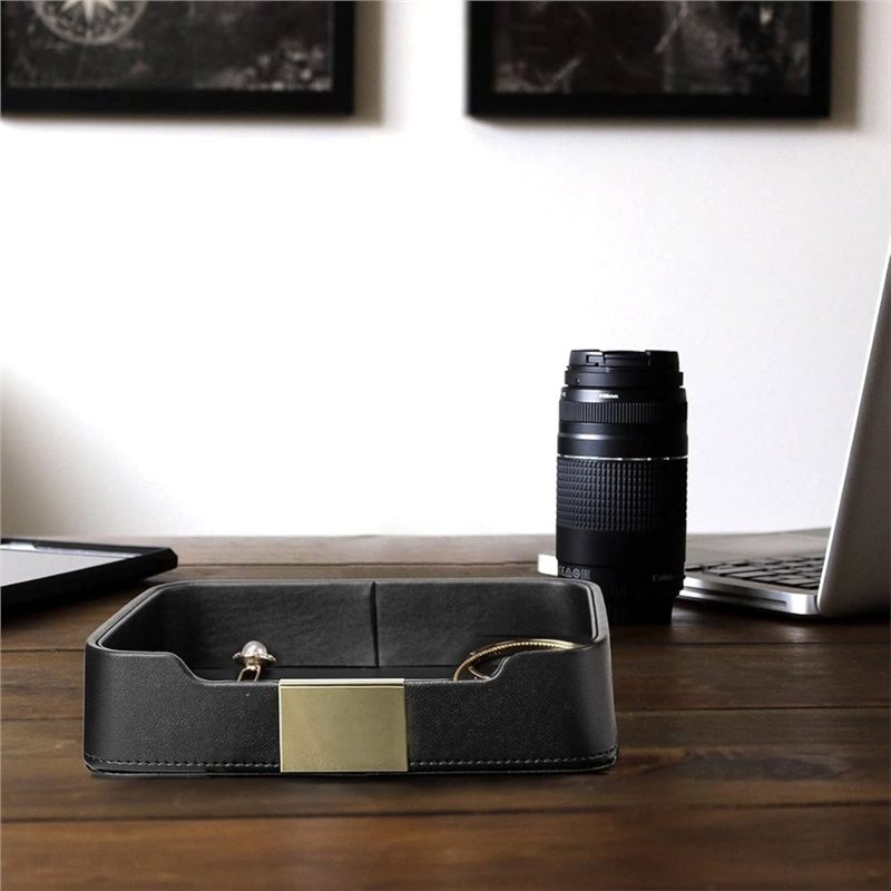 Caja para llaves de cuero PU,  - Jewelry And Watches Stores reseña y precio