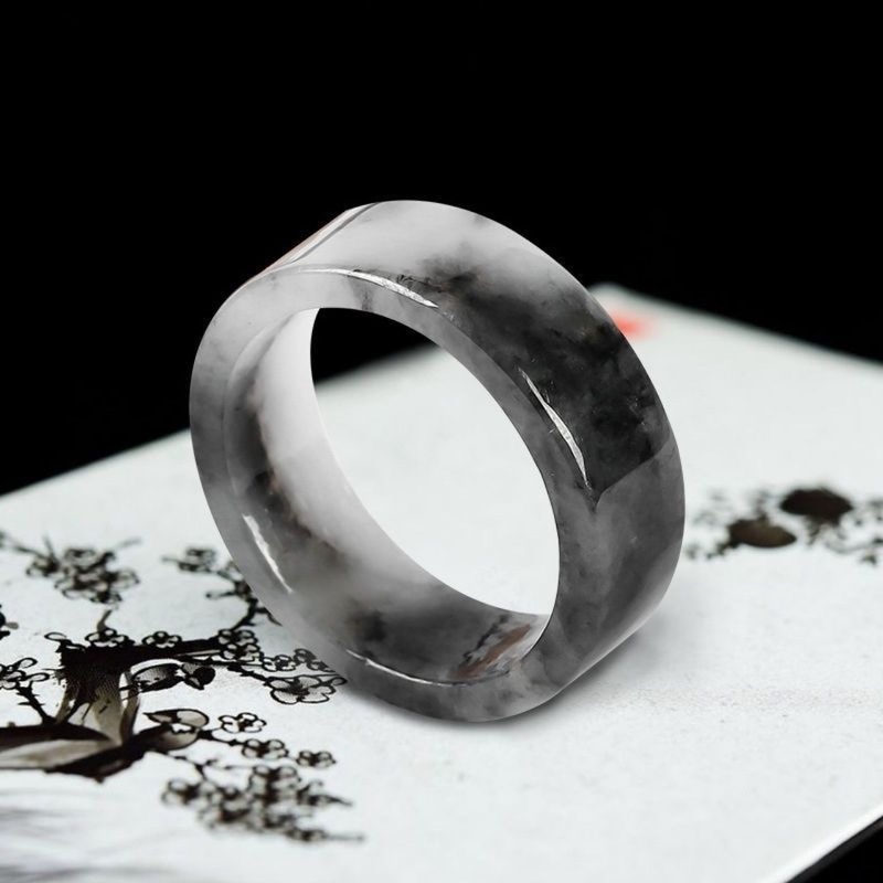 Anillos de jade natural de Mya - Jewelry & Watches Spółka Z Ograniczoną Odpowiedzialnością Sp Z Oo reseña y precio