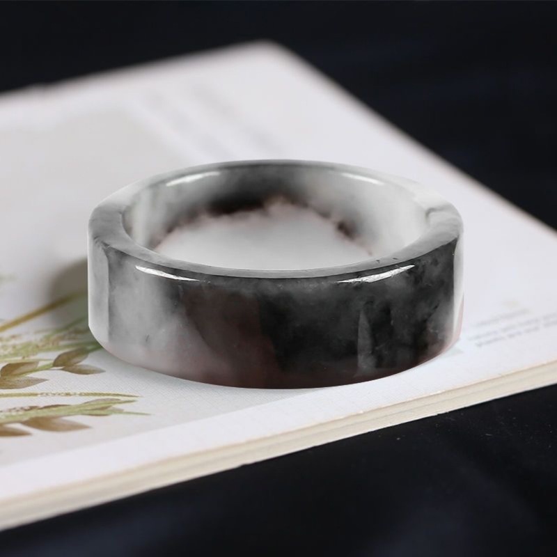 Anillos de jade natural de Mya - Jewelry & Watches Spółka Z Ograniczoną Odpowiedzialnością Sp Z Oo reseña y precio