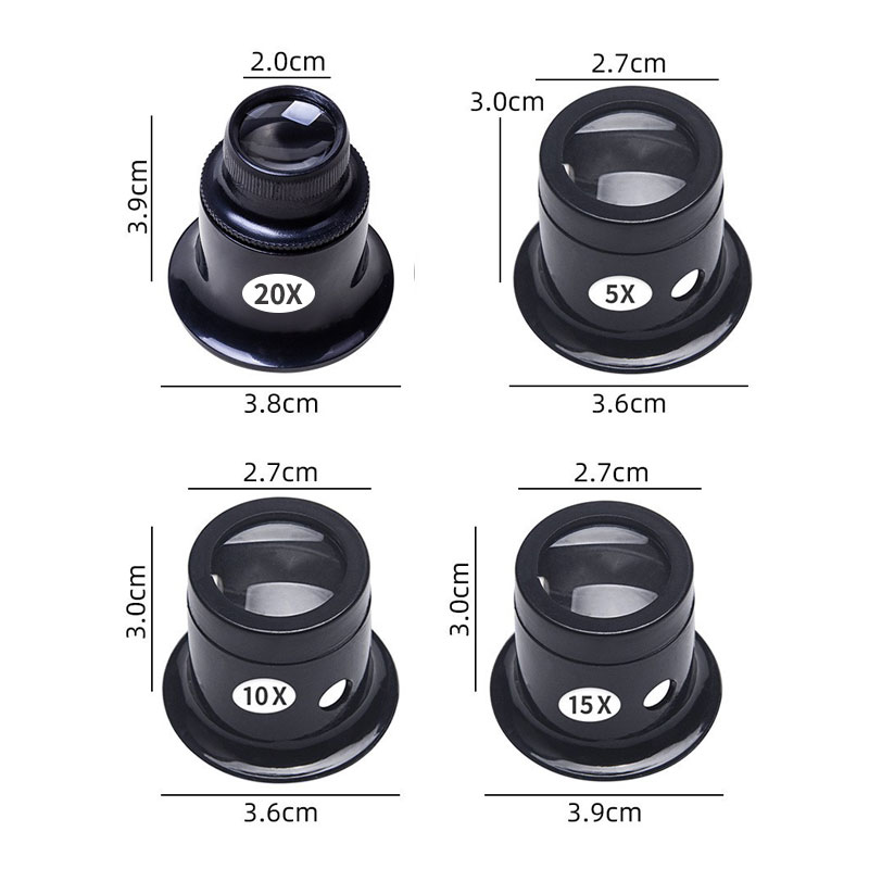 Juego de 4 Lupas Monoculares p - Jewelry Eyewear Watches & Accessories reseña y precio