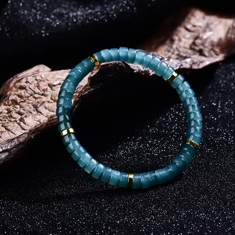 Pulsera de cuentas de jadeíta  - Jewelry & Watches Spółka Z Ograniczoną Odpowiedzialnością Sp Z Oo reseña y precio