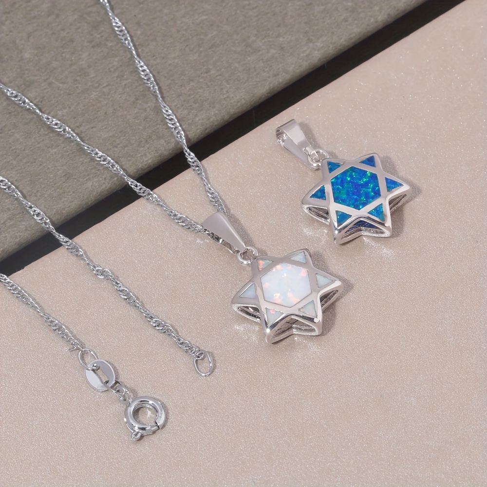 Collar con Colgante de Ópalo E - Jewelry & Watches Spółka Z Ograniczoną Odpowiedzialnością Sp Z Oo reseña y precio